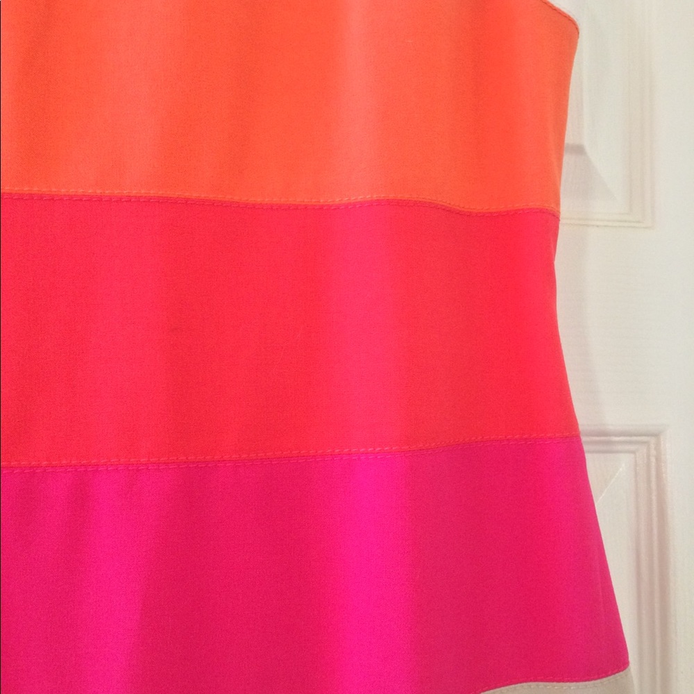 Calvin Klein Colorblock Mid-Length Dress Size 4 - Picture 5 of 8